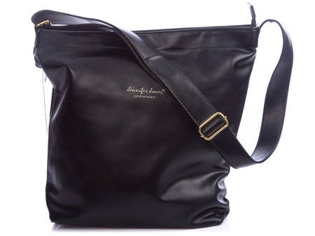 Black Jennifer Jones women's city shoulder bag A4